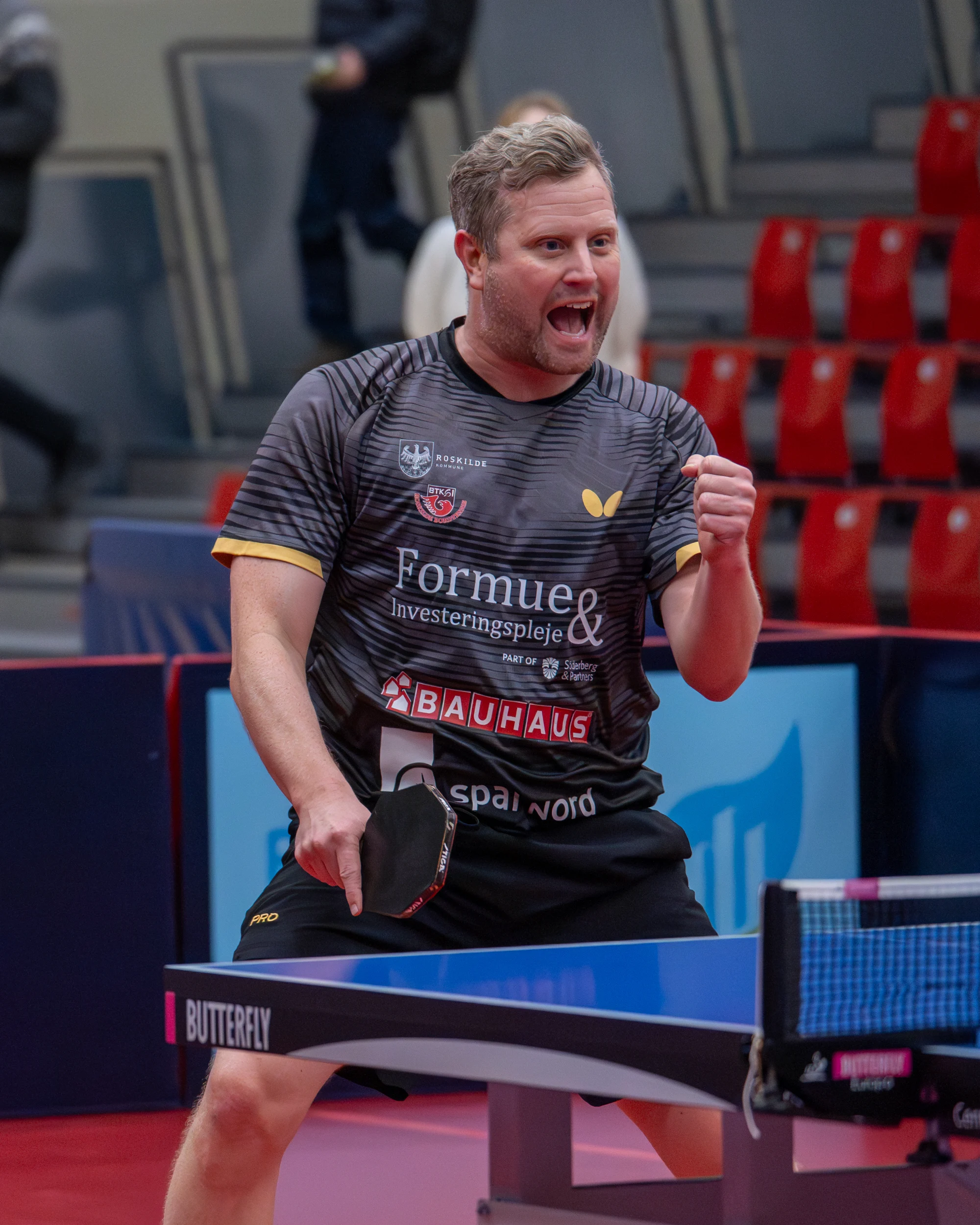 Roskilde Bordtennis, Foto: Jakob Termansen